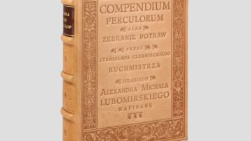 Czerniecki Stanisław, Compendium ferculorum, czyli najstarsza książka kucharska